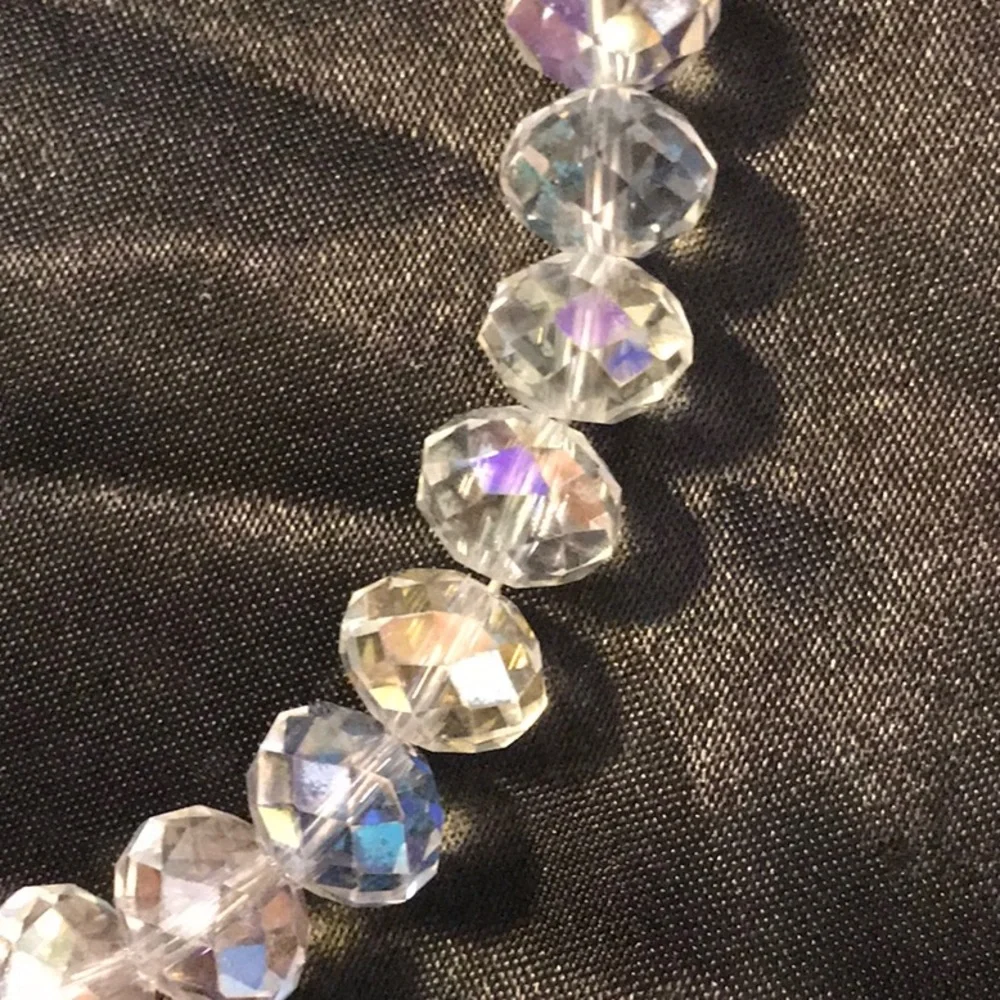 Vintage Clear rhinestones necklace